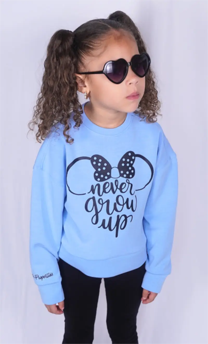 Never Grow Up Fleece