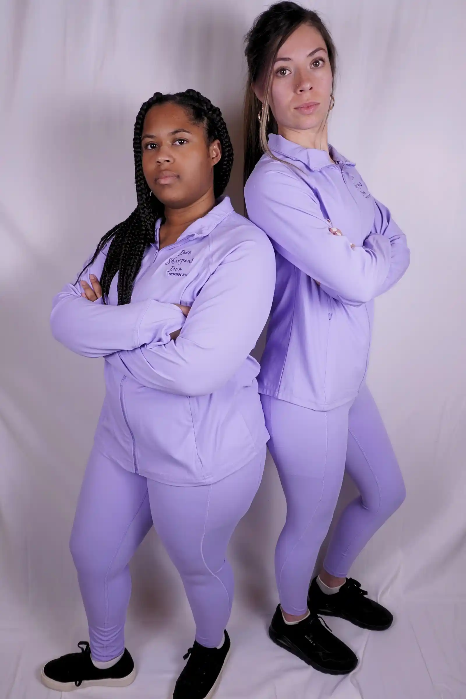 Iron Sharpens Iron Purple